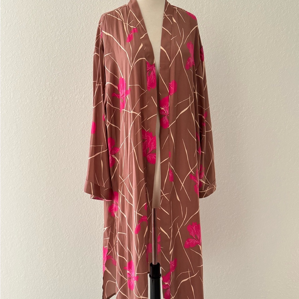 A New Day Women’s Open Front Duster Cardigan Layering Piece Boho Style One Size